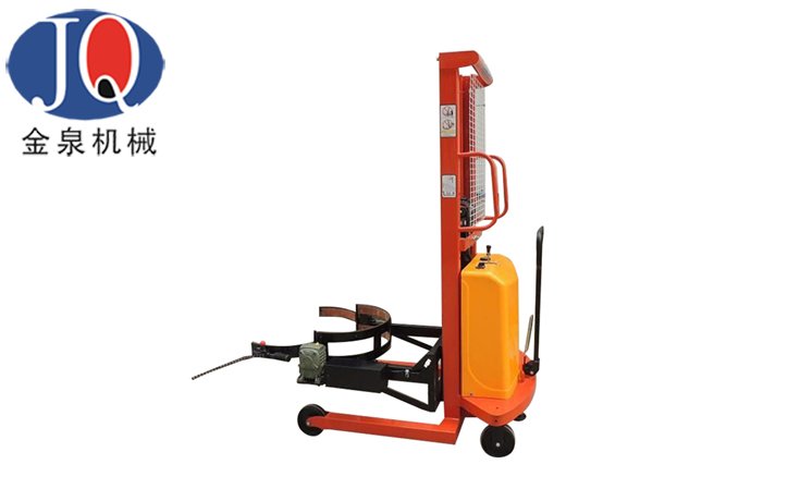 半電動(dòng)油桶堆高車(chē)