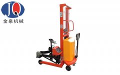 半電動(dòng)油桶堆高車(chē)(帶稱(chēng)重)